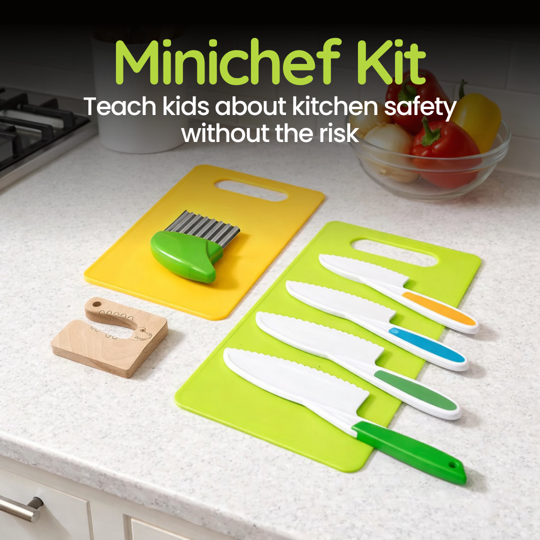 MiniChef Kit - Kid-Friendly Kitchen Set